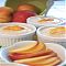Bron afbeelding: http://www.familyfreshcooking.com/2010/07/13/dairy-free-peach-pudding/ Bron afbeelding: http://www.familyfreshcooking.com/2010/07/13/dairy-free-peach-pudding/